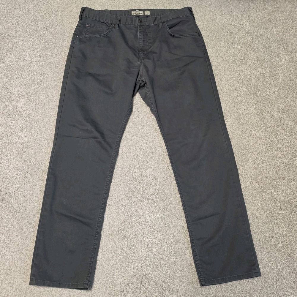 Patagonia Performance Twill Iron Clad Gray Pants Men 38x32 Straight Gorpcore